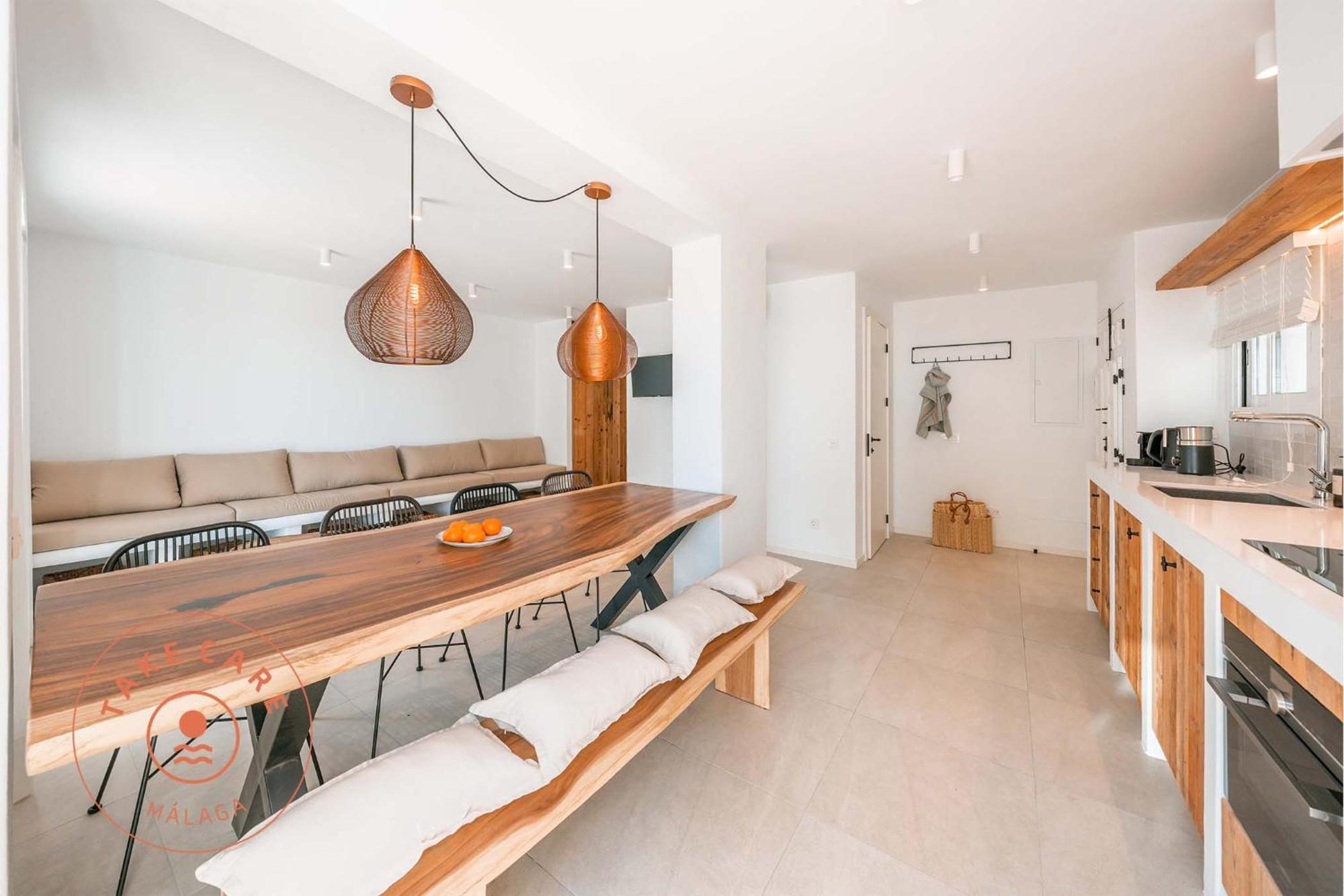 Luxury Beach House In El Palo! - Tcm Малага Экстерьер фото