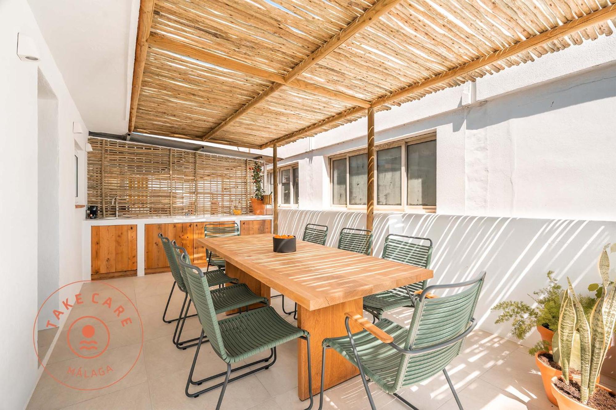 Luxury Beach House In El Palo! - Tcm Малага Экстерьер фото