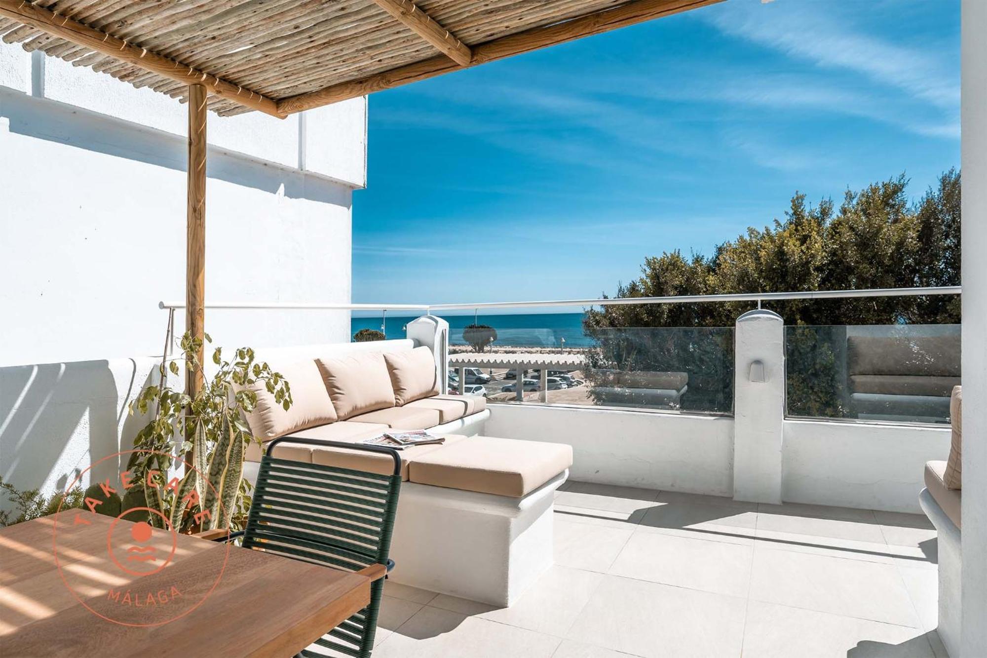 Luxury Beach House In El Palo! - Tcm Малага Экстерьер фото